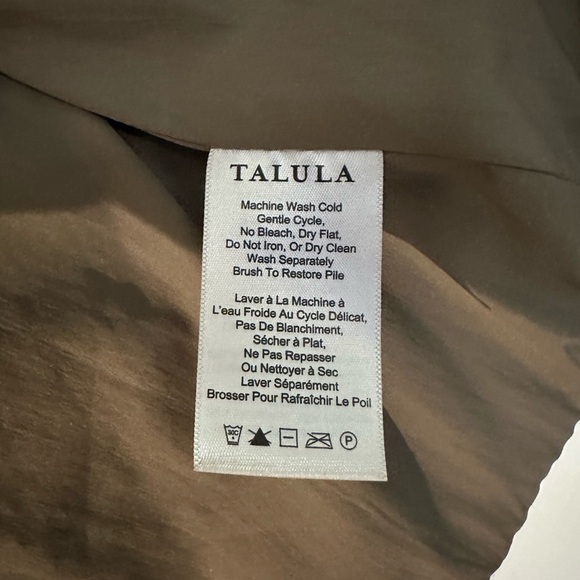 Talula Plush Faux Fur Vest M - Picture 5 of 7